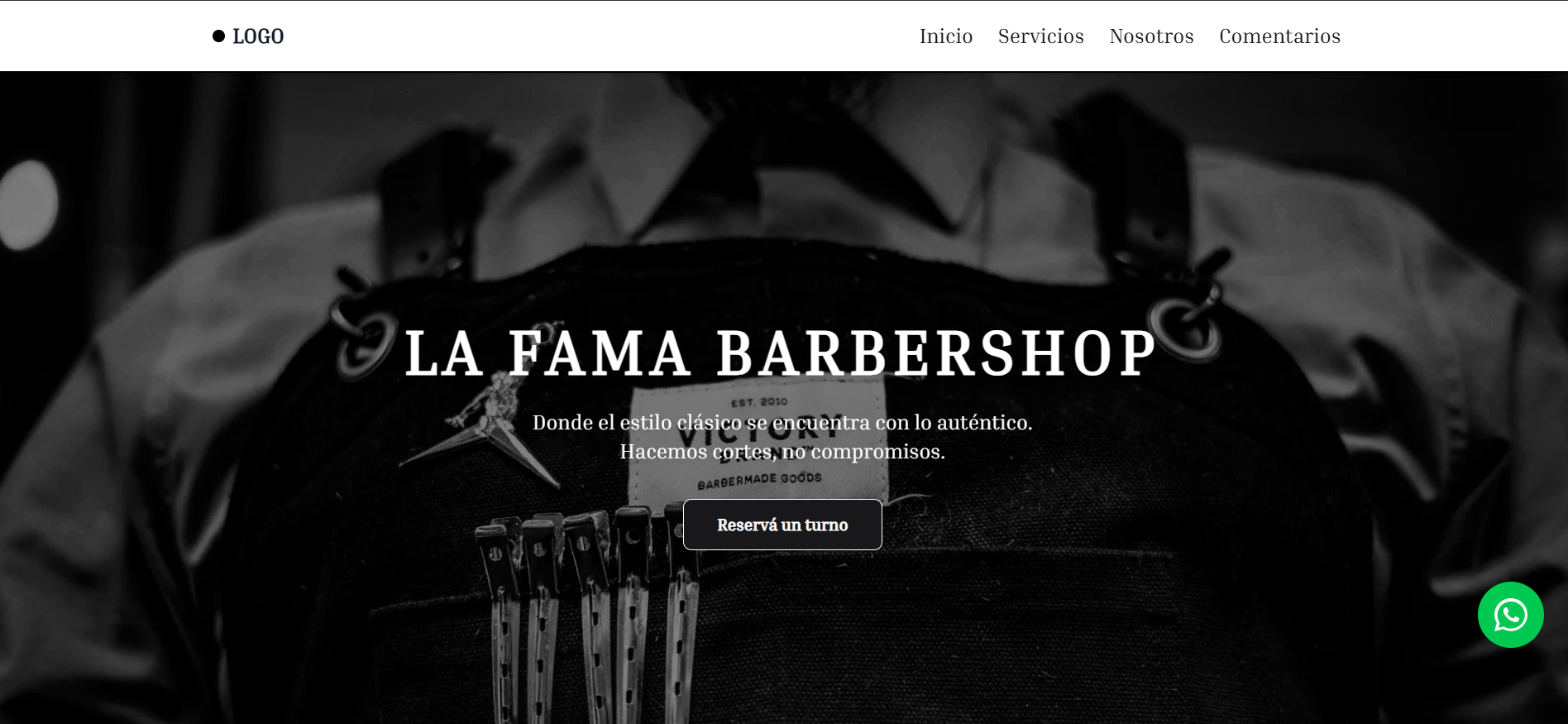 Demo Barbería Profesional